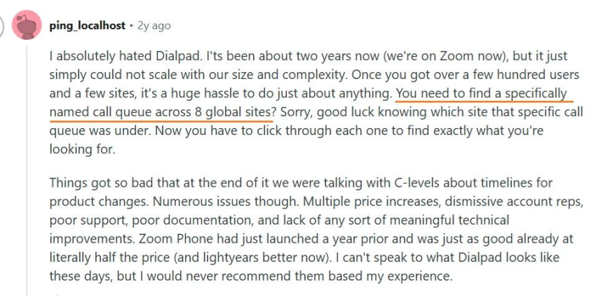 Dialpad reviews