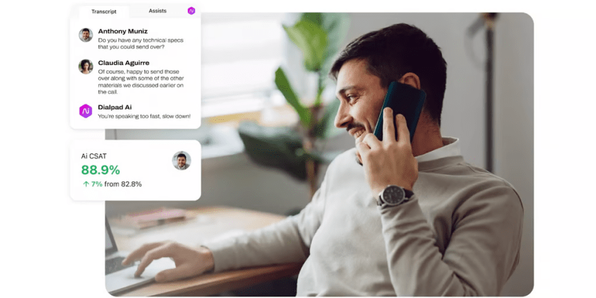 Dialpad business VoIP phone system