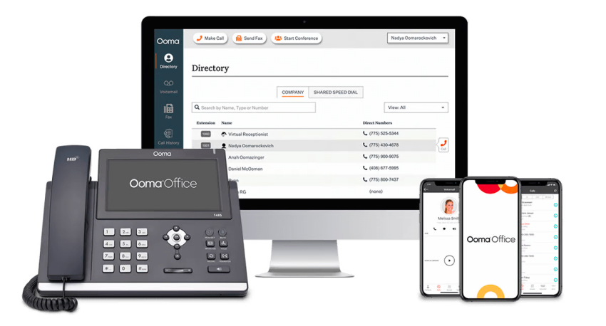 Ooma phone system