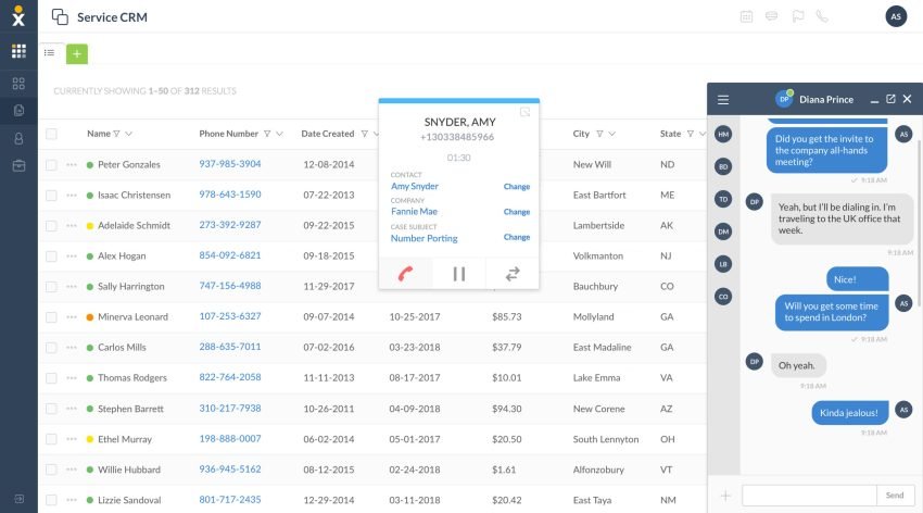 Nextiva Service CRM