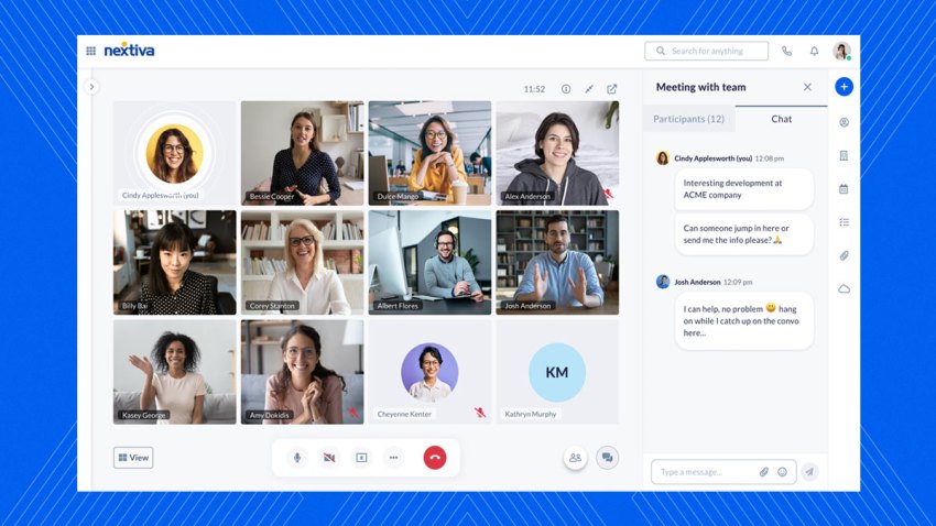 NextivaONE_meetings