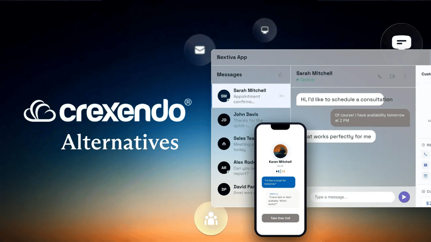 Top 7 Crexendo Alternatives for Business Communications