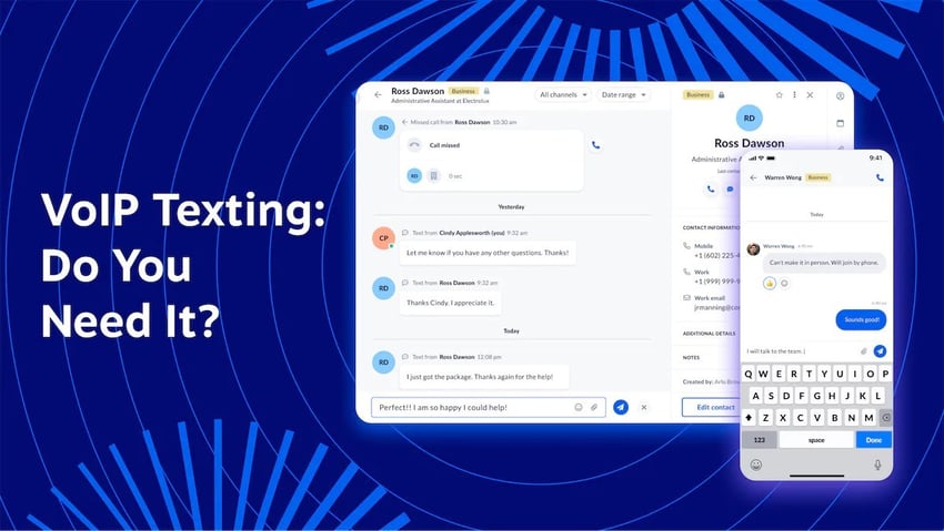 VoIP Texting: How It Works, Best Practices, and Top Providers