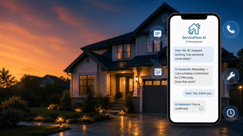 AI Receptionist for Home Services