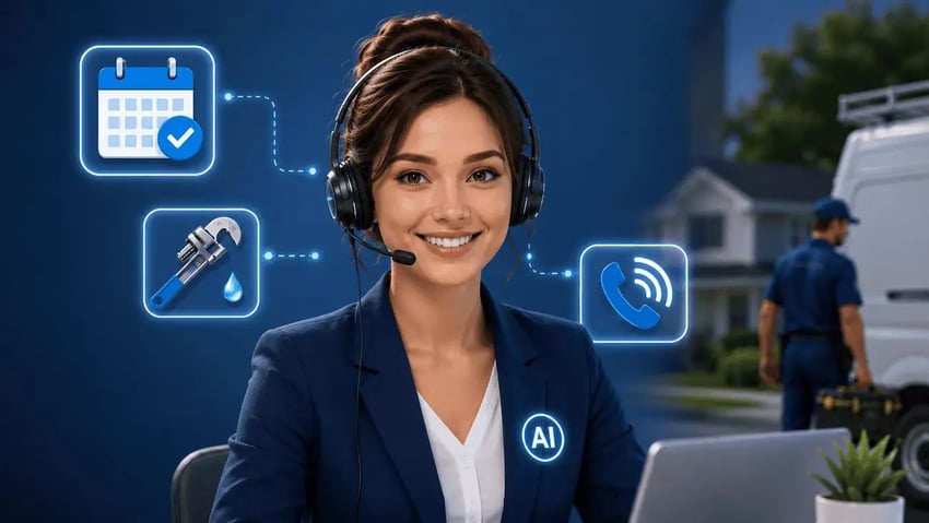 AI Receptionist for Home Services: Answer and Book 24/7