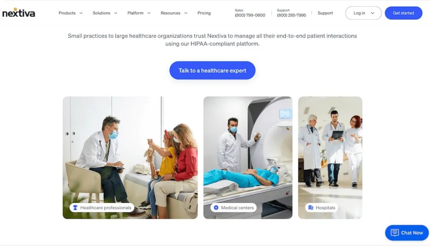 Nextiva-HIPAA-compliant-contact-center