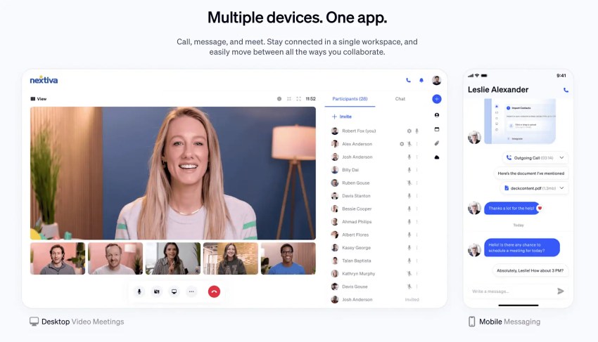 Nextiva ONE app