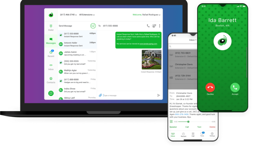 grasshopper phone service