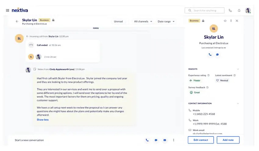 Post-call automation