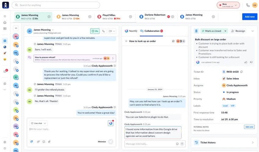 Nextiva all-in-one cloud communications platform