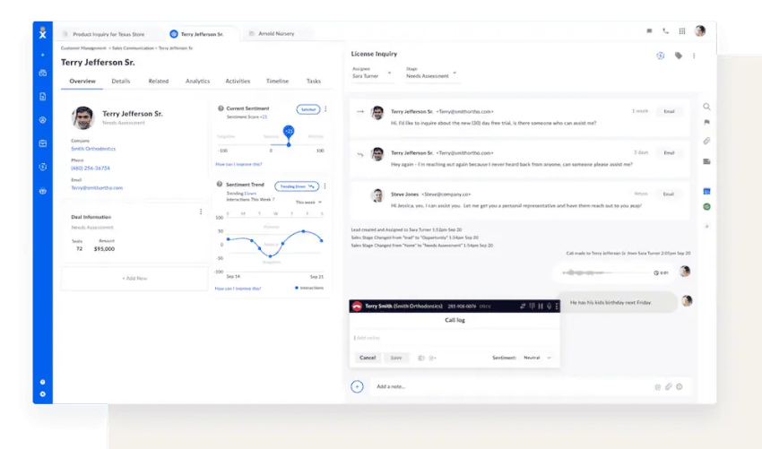 Nextiva-contact-center-dashboard