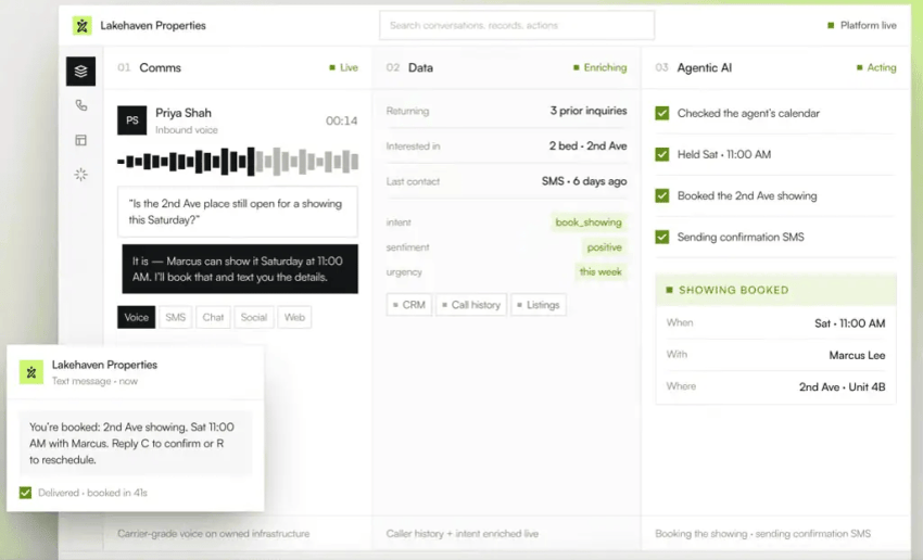 XBert AI - summary of customer account and what is greenlit for AI receptionists