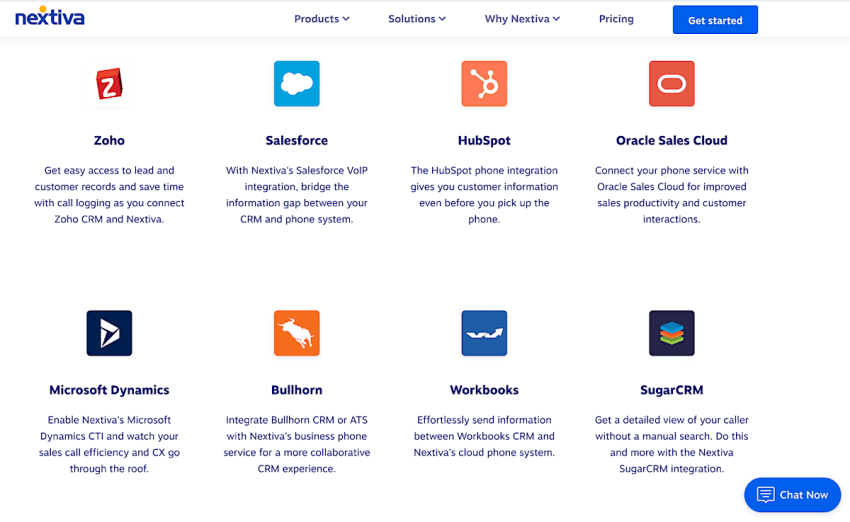 Nextiva-integrations