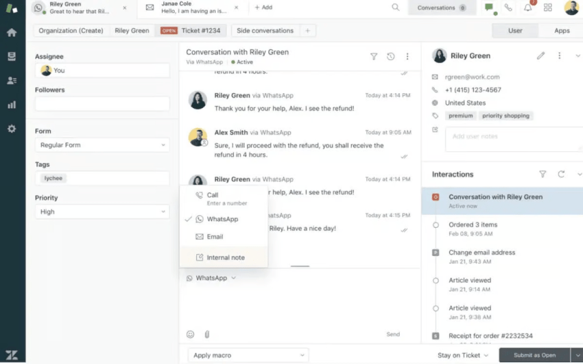 Customer Engagement Software - Zendesk