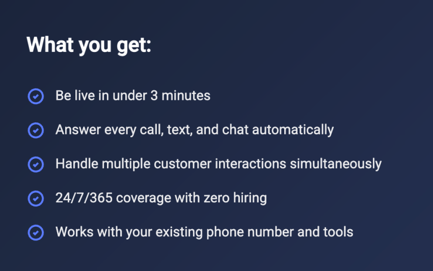 Here’s what you get with Nextiva XBert AI