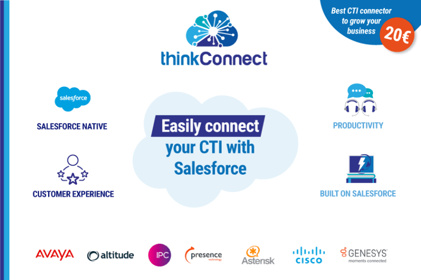 Salesforce AppExchange is the primary marketplace for telephony integrations