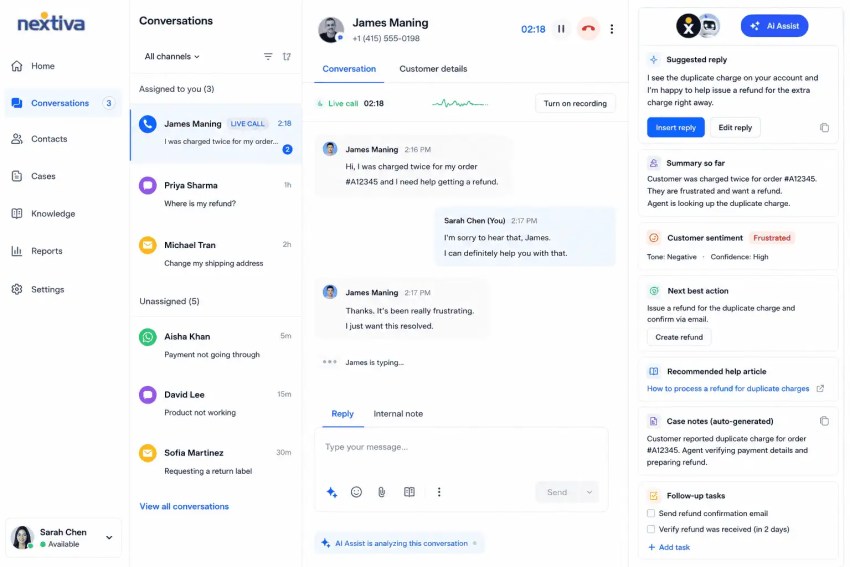 Nextiva AI Assist