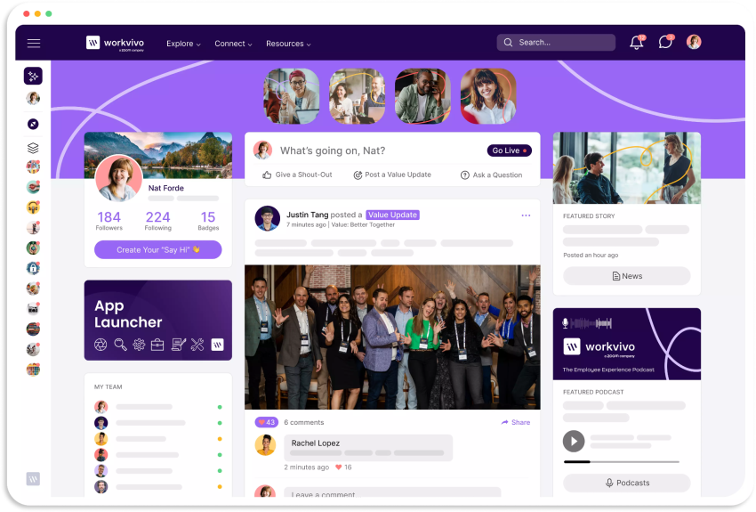 Workvivo (now part of Zoom)