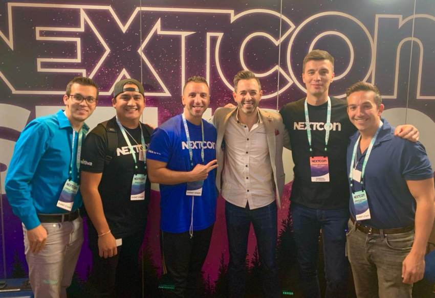Rand Fishkin hanging out with #TeamNextiva