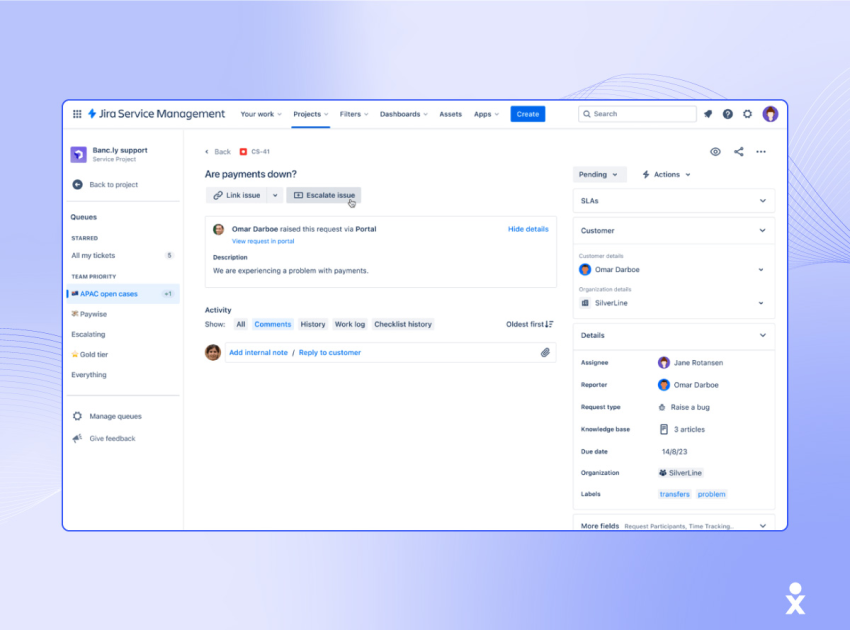 A screenshot shows Jira
