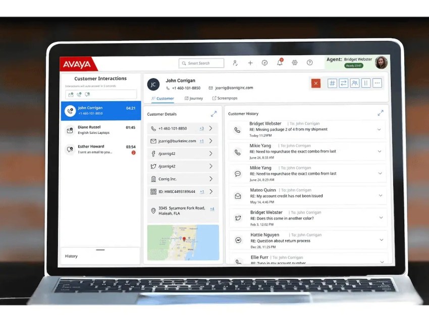 Avaya-dashboard