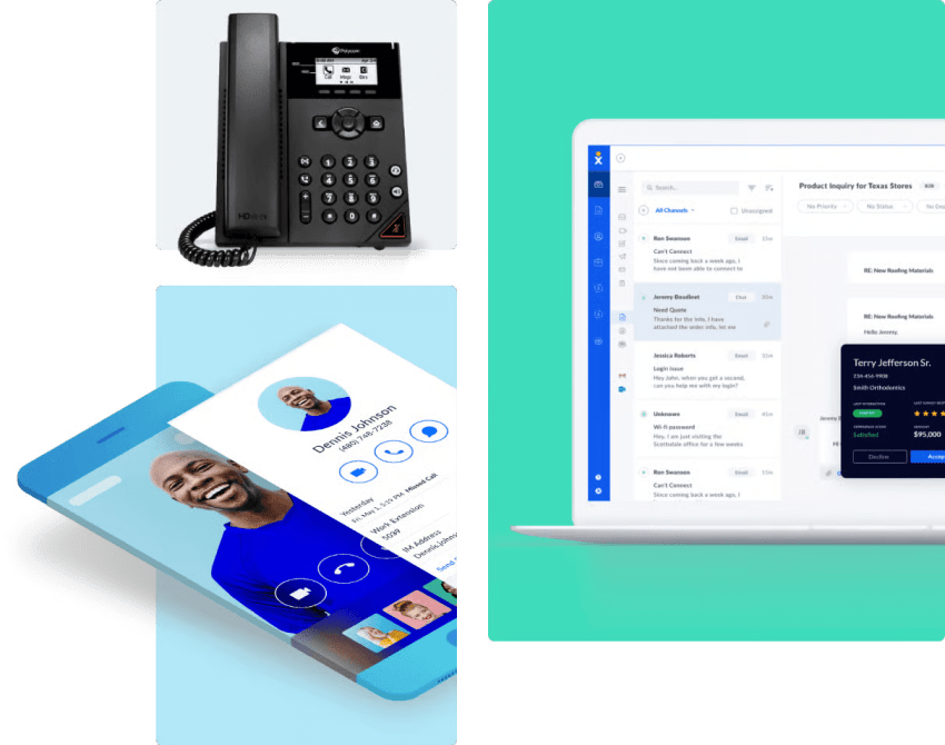 Cloud-hosted phone system