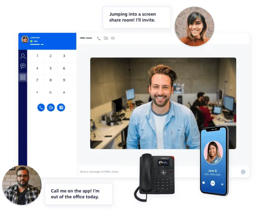 Nextiva hosted unified communications platform