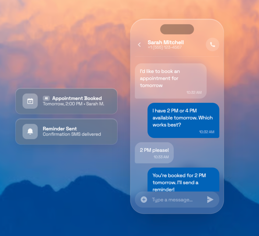 XBert AI takes care of appointment scheduling and management