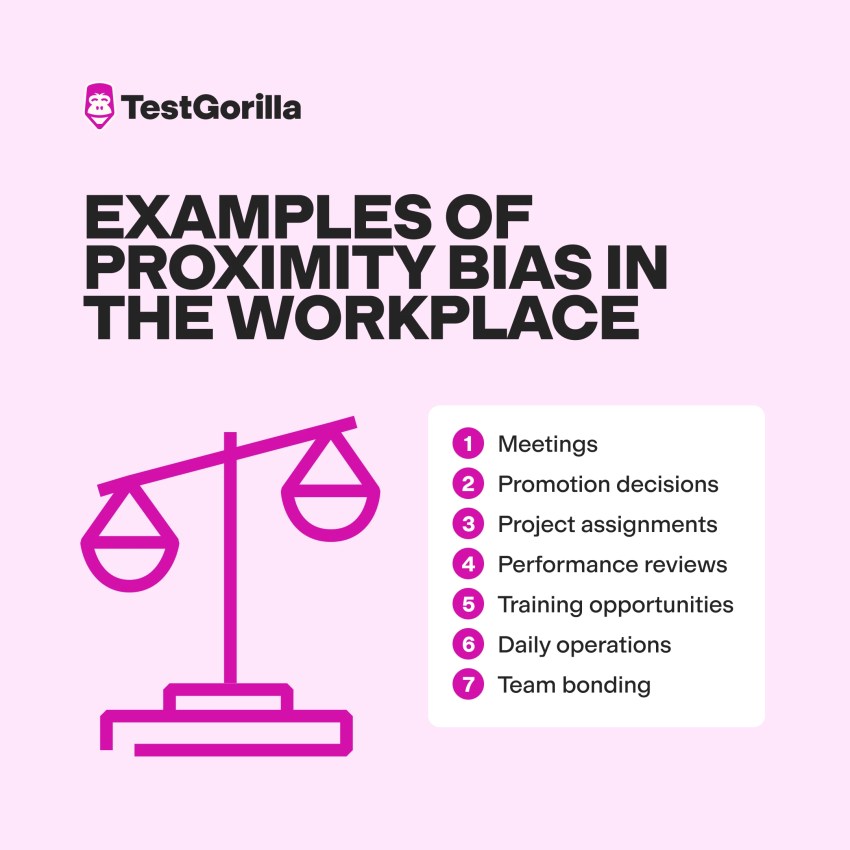 Proximity bias in th workplace