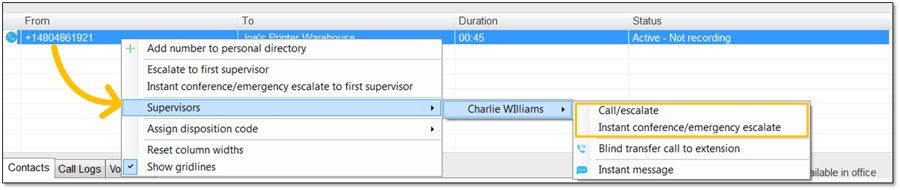 How to create escalation paths in a call center software