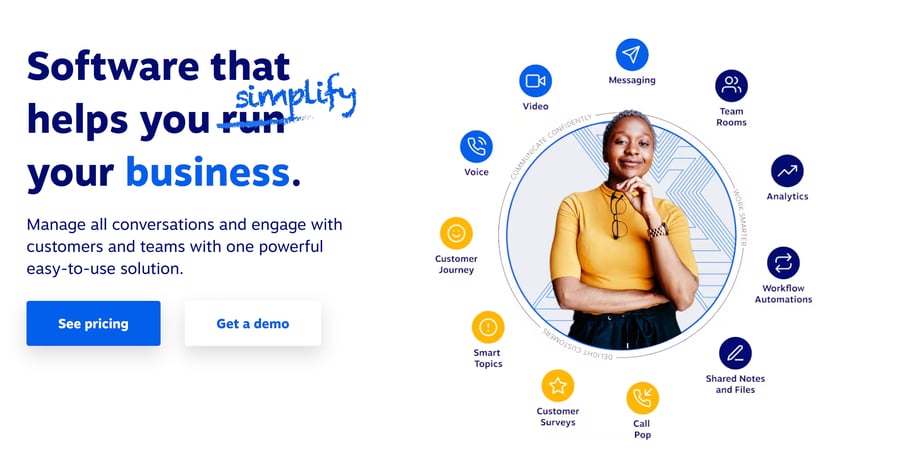 Nextiva's unified communication platform