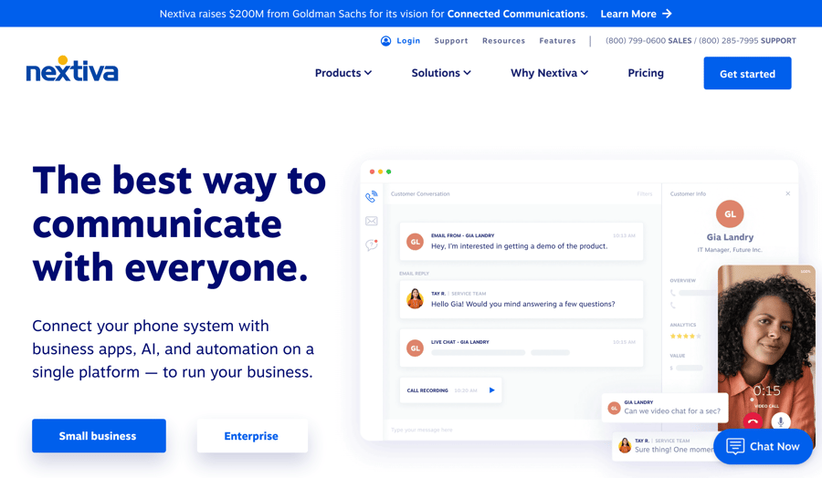 Nextiva API