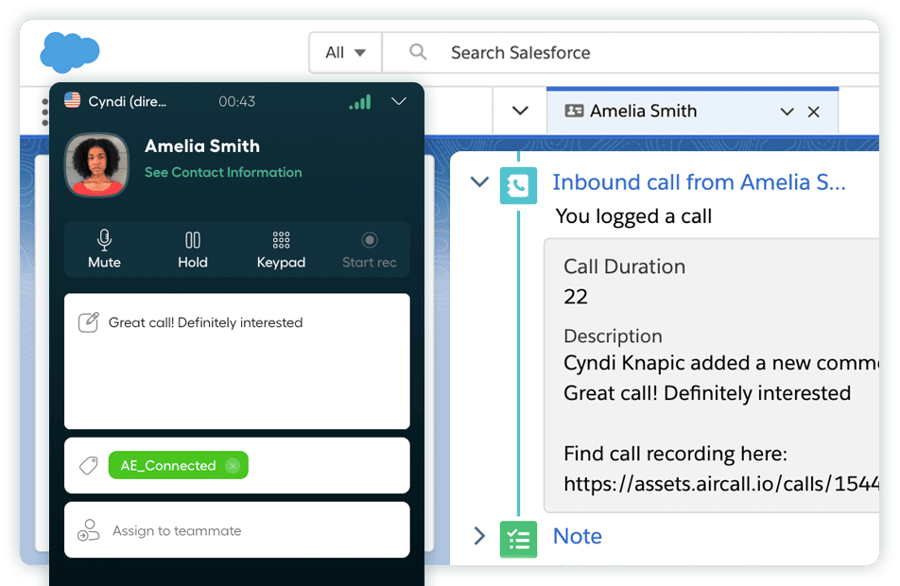 Aircall phone service