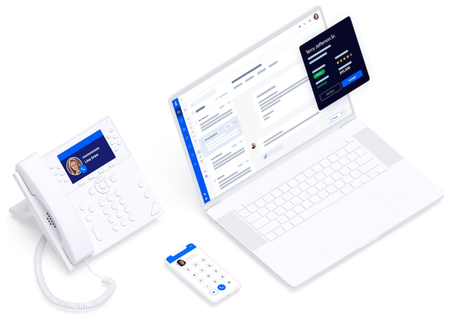 Nextiva product shot (UCaaS)