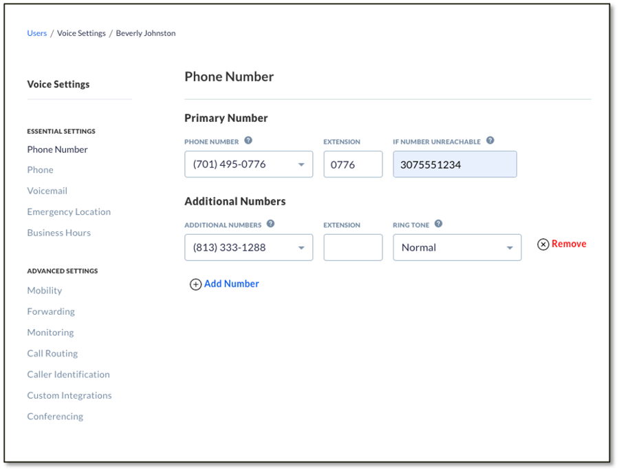 If your network is unreachable, receive calls on a different number, such as a cell phone.