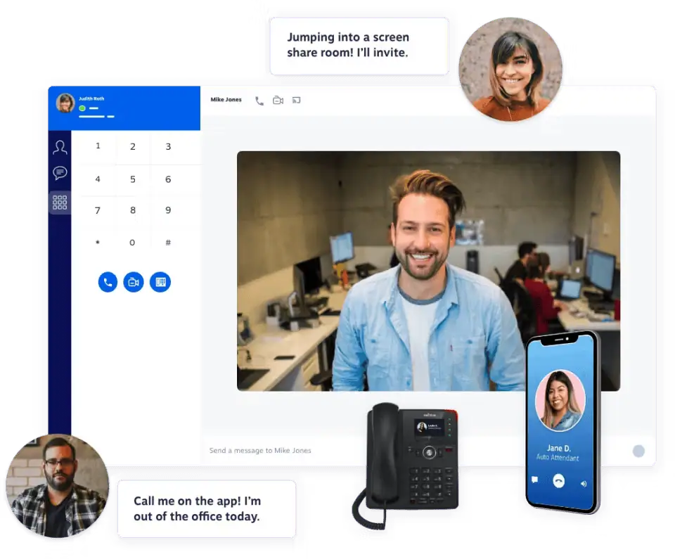 Nextiva hosted unified corporate communication tools