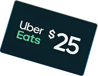 $25 Uber Eats gift card promo
