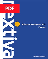  Poly Soundpoint 331 User Guide