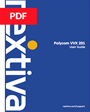 Poly VVX 201 User Guide