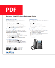 Nextiva User Manuals, Guides, Videos, & Notes