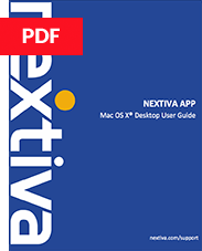 Nextiva App Desktop User Guide