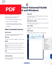 Nextiva App Visual Voicemail Guide
