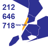 Area Codes 212, 646, and 718