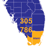 Area Codes 305 and 786