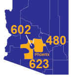 Area Codes 215 and 267