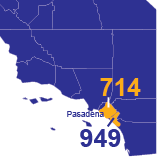 Area Codes 714 and 949
