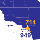 Area Codes 714 and 949