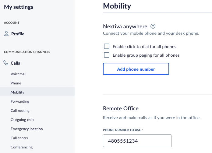 Nextiva Voice How to Set Up Remote Office Nextiva Support