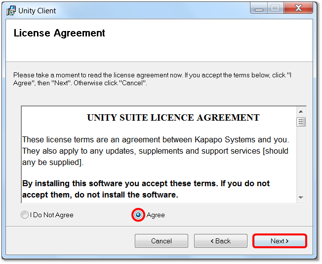 Installing nextiva unity desktop nextiva support