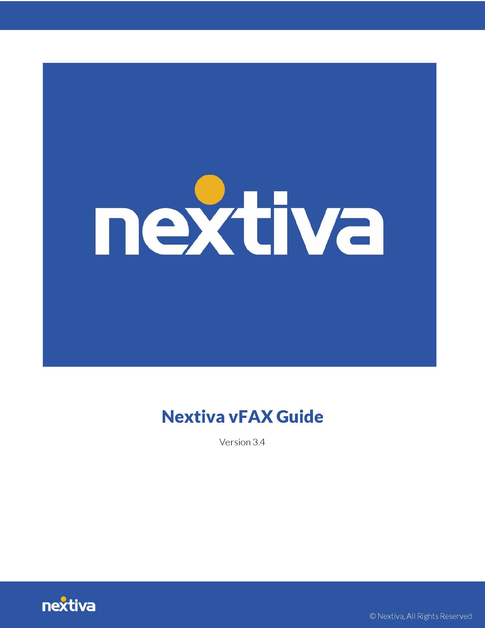 Nextiva vFAX Guide Helpful Resources Nextiva Support
